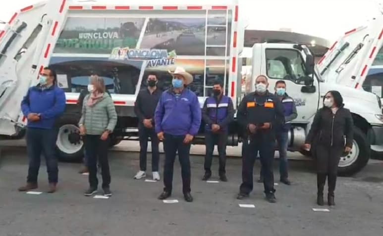 La administración municipal de Monclova llevó a cabo la entrega de cinco nuevas unidades de recolección de basura para el departamento de limpieza y con ello, las autoridades dieron a conocer que se realizarán modificaciones en las rutas y en el sistema que se ha venido aplicando. (EL SIGLO DE TORREÓN)