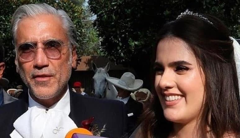 La hija de Alejandro Fernández, Camila y su esposo Francisco Barba, ya esperan a su primer bebé tras seis meses de haber contraído matrimonio. (ESPECIAL)