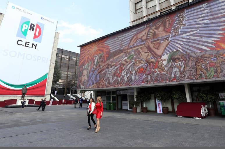 La Sala Superior del Tribunal Electoral del Poder Judicial de la Federación (TEPJF) confirmó el acuerdo del INE, mediante el cual sancionó al Partido Revolucionario Institucional (PRI) con 84 millones 388 mil 178 pesos. (ARCHIVO)