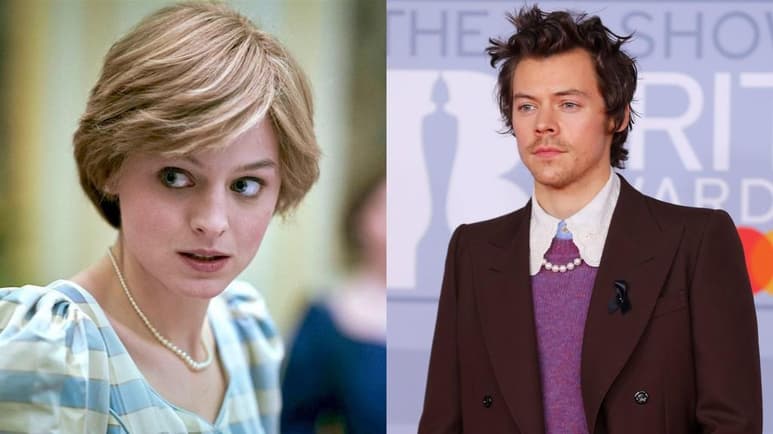 La actriz de la exitosa serie The Crown, Emma Corrin, ha sido elegida para protagonizar el drama romántico My Policeman junto al actor y cantante Harry Styles. (ESPECIAL)