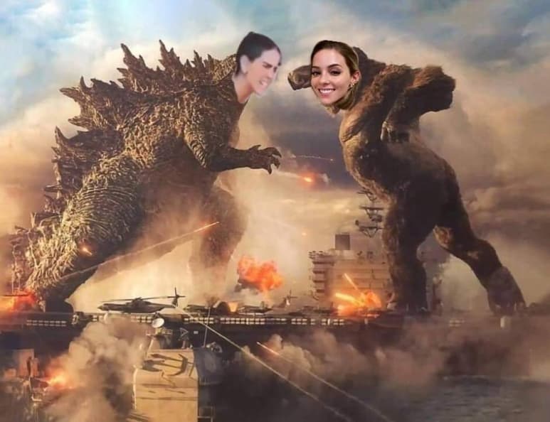 Marina Rodríguez y Bárbara de Regil se han convertido en las protagonistas de diversos memes gracias a su pelea falsa (REDES SOCIALES)