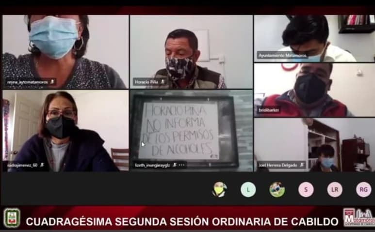 Bajo acusaciones mutuas suspenden abruptamente la sesión de Cabildo en Matamoros, la cual fue convocada ayer martes. (EL SIGLO DE TORREÓN) 