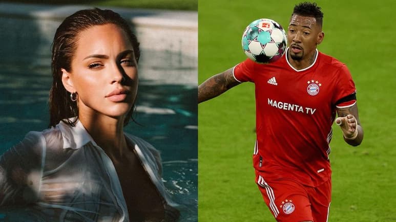 Jerome Boateng, defensa central del equipo de fútbol de Bayern Munich, dejó la concentración antes de la final contra Tigres en el Mundial de Clubes tras el fallecimiento de su exnovia la modelo Kasia Lenhardt. (ESPECIAL)