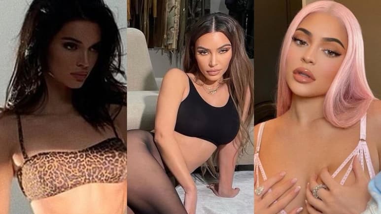Famosas como Rihanna, Kim Kardashian o Kylie Jenner se convierten, en estas fechas próximas a San Valentín, en las musas de todos los diseñadores de lencería, quienes aprovechan la imagen sensual de estos angelitos. (ESPECIAL)