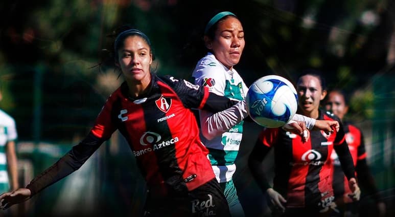 Pese a dar pelea en el complemento, las Guerreras cayeron 3-2 en Guadalajara ante las líderes de la Liga MX Femenil, las Rojinegros del Atlas. (ESPECIAL)