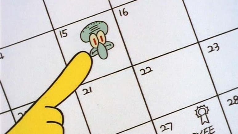 Gracias a un capítulo de la serie Bob Esponja, usuarios en redes suelen celebrar el 'día de molestar a Calamardo' en febrero (CAPTURA)