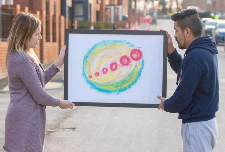 La pieza es del artista británico Lee Hadwin. (INTERNET)