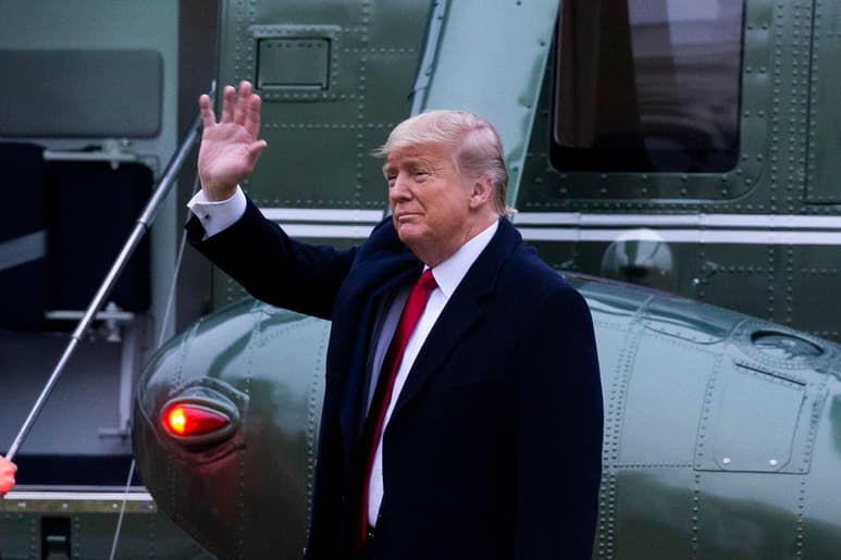 El expresidente de Estados Unidos Donald Trump ofreció este miércoles su primera entrevista desde que abandonó la Casa Blanca el 20 de enero para hablar de su amigo Rush Limbaugh, un popular comunicador conservador fallecido hoy, en una conversación en la que insistió en sus acusaciones infundadas de fraude en las pasadas elecciones y criticó al Partido Republicano. (ARCHIVO)