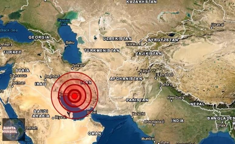 Un sismo de magnitud 5.6 sacudió el centro de Irán el miércoles, provocando heridas a por lo menos 10 personas, reportaron medios iraníes. (ESPECIAL)