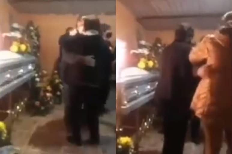 La familia decidió cumplir la última voluntad de su pariente sin importar la pandemia (CAPTURA)