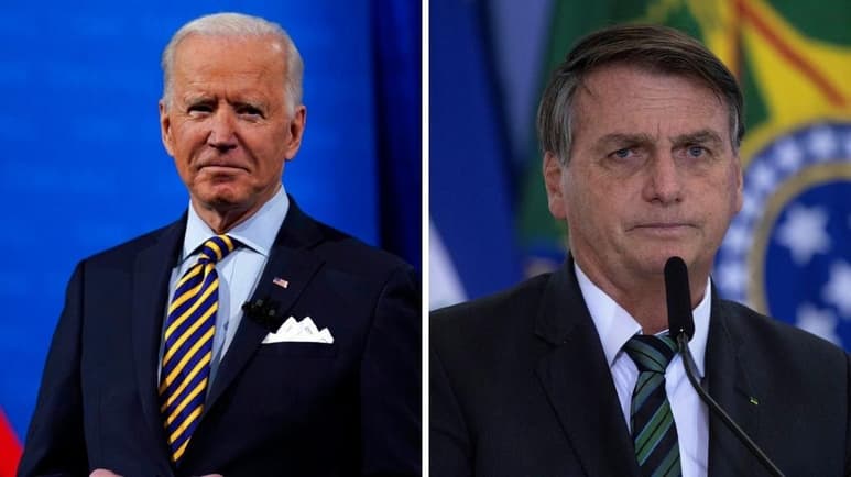 Los Gobiernos de Brasil y Estados Unidos acordaron este miércoles 'profundizar' el diálogo bilateral sobre el cambio climático y el combate a la deforestación, un asunto que ya provocó fricciones entre los presidentes Jair Bolsonaro y Joe Biden. (ARCHIVO)