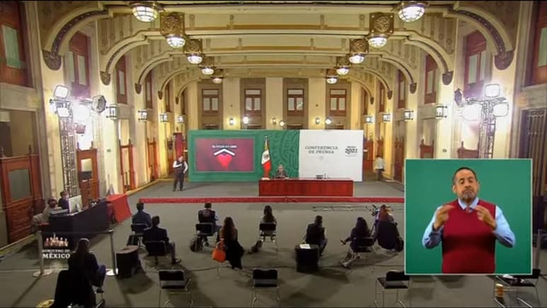 Las autoridades federales de Salud ofrecieron la conferencia de prensa diaria para informar a la población sobre la pandemia de la enfermedad COVID-19, causada por el coronavirus SARS-CoV-2, en México. (ESPECIAL)