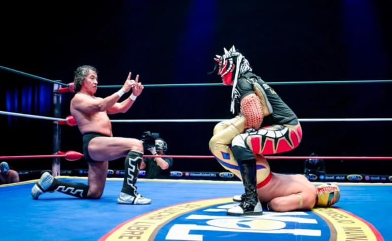 Con el regreso a color naranja del semáforo epidemiológico en la Ciudad de México, el Consejo Mundial de Lucha Libre (CMLL) volverá a la actividad en vivo, el próximo 26 de marzo con la Copa Jr. VIP, que se realizará a puerta cerrada en la Arena México. (ESPECIAL)