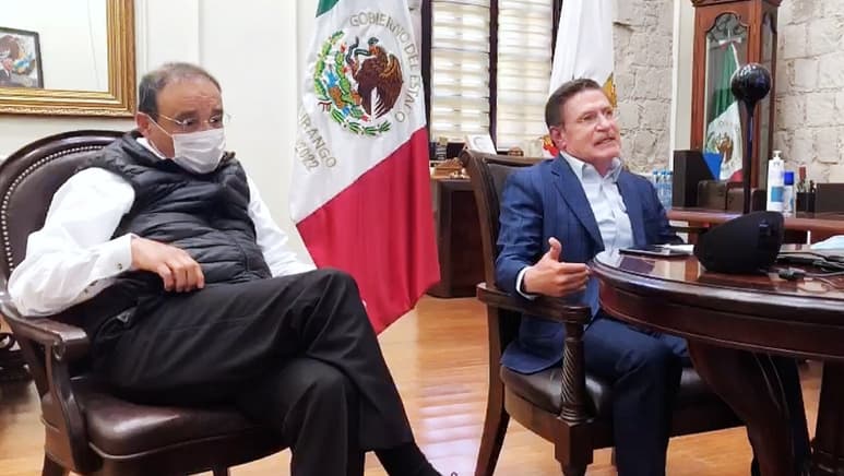El secretario de Salud y el gobernador sostuvieron una reunión con autoridades federales.