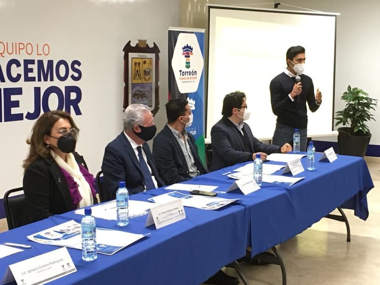 Fue dado a conocer durante una rueda de prensa encabezada por el alcalde Jorge Zermeño Infante quien mencionó que en la edición anterior, la institución educativa con más solicitudes realizadas fue el Instituto Tecnológico de La Laguna.  (FERNANDO COMPEÁN)