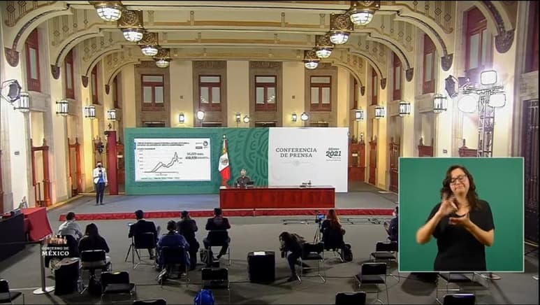 Las autoridades federales de Salud ofrecieron la conferencia de prensa diaria para informar a la población sobre la pandemia de la enfermedad COVID-19, causada por el coronavirus SARS-CoV-2, en México. (ESPECIAL)