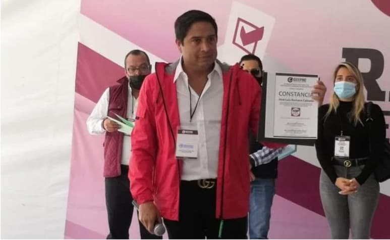 José Luis Romero, candidato a la gubernatura de San Luis Potosí por el partido Redes Sociales Progresistas, confirmó que sufrió un atentado mientras desayunaba en un restaurante de la capital estatal. (EL UNIVERSAL)
