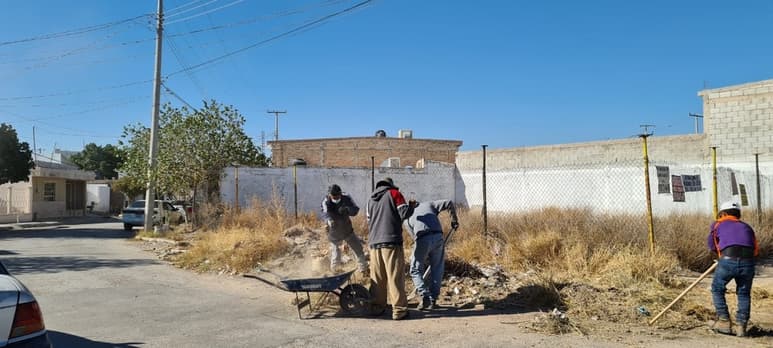 Ayer se llevó a cabo una brigada en las colonias Nueva California, La Amistad y Joyas del Bosque I. (CORTESÍA)