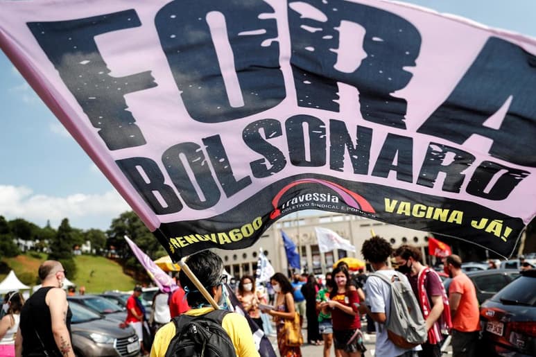 Varios movimientos, en su mayoría de izquierda, convocaron para este sábado y domingo protestas en al menos 70 ciudades. (EFE)