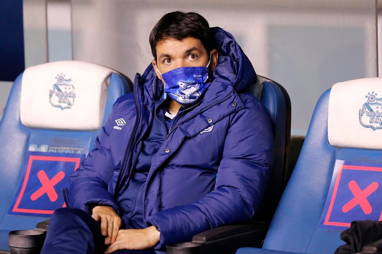 Nicolás Larcamón, técnico del Puebla, aceptó que este juego es 'el más malo que hemos tenido en cuestión de volumen de juego', pero, 'sumamos y eso es lo bueno'. Para que La Franja jugará tan mal, fue porque 'que se no tuvo fluidez en el juego, no tuvimos la mejor sintonía en asociación y eso nos llevó a no estar tan finos, pero rescato muchas cosas como saldo positivo del partido'. (JAM MEDIA)