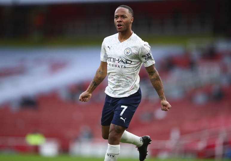 Raheem Sterling marcó el único tanto del partido. (EFE)
