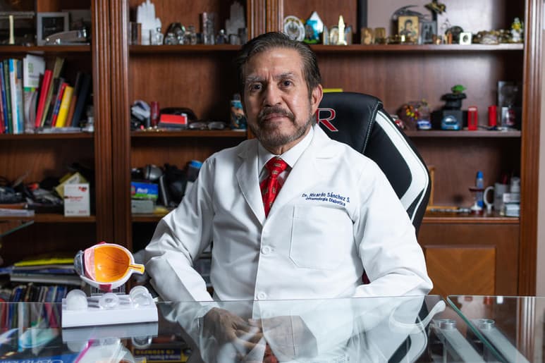 Víctimas de una diabetes mal atendida: los ojos