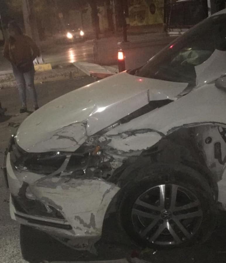 Lo hechos se registraron durante la madrugada de este lunes a sobre el bulevar Independencia, a la altura de la calle Río Sabinas. (EL SIGLO DE TORREÓN)