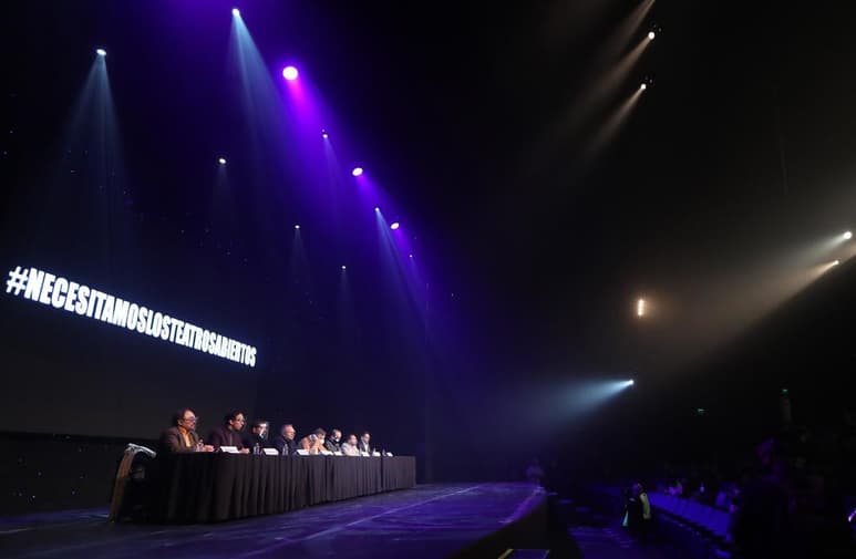 Cinco teatros independientes de la Ciudad de México solicitan a la jefa de gobierno Claudia Sheinbaum, que atienda 'con la gravedad que la situación amerita', la figura de los teatros independientes, toda vez que en su conferencia informativa del pasado viernes no informó que los teatros podrían abrir sus puertas con un aforo limitado y siguiendo los protocolos establecidos como ocurrió el año pasado, en el momento en que la ciudad se encontraba en semáforo naranja. (Especial)