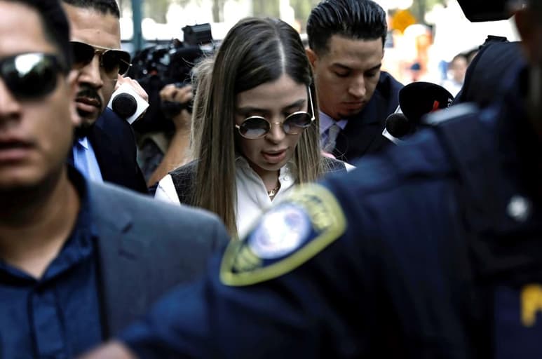 De acuerdo con la Oficina Federal de Investigaciones estadounidense (FBI, por sus siglas en inglés), Emma Coronel, esposa de Joaquín 'El Chapo' Guzmán, se convirtió en la 'representante' de su marido al frente del Cártel de Sinaloa. (ARCHIVO)