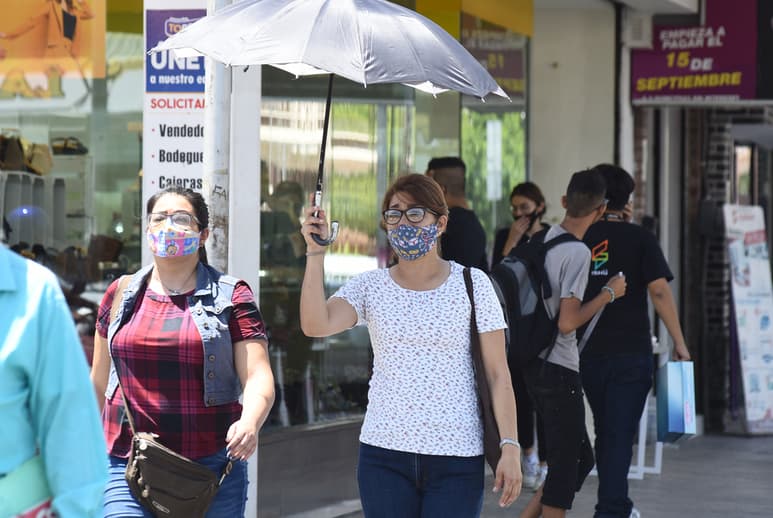 La región va 2 grados debajo de la temperatura media de febrero.