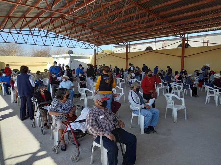 Estas vacunas fueron redirigidas a otras cuatro poblados rurales de la región Centro y correspondieron a comunidades ejidales de Ciudad Frontera.