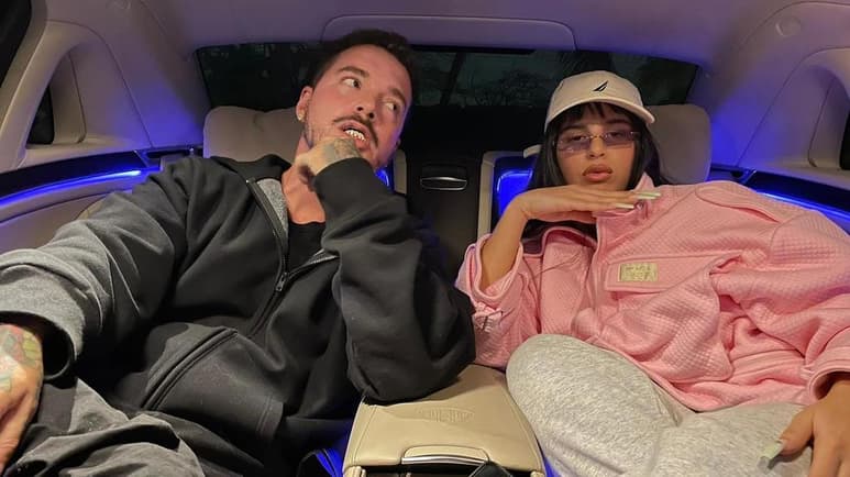 Nathy Peluso, sorprendió a sus seguidores en redes sociales al publicar una fotografía junto a J Balvin. (ESPECIAL)
