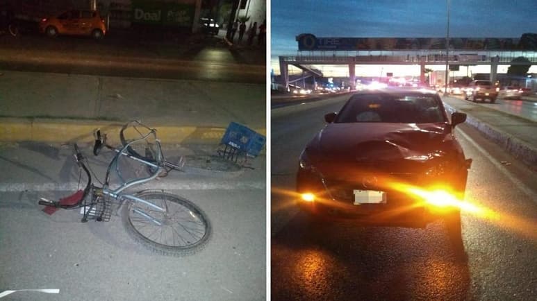 Un septuagenario perdió la vida tras ser arrollado por un vehículo particular frente a la colonia Nueva Laguna Sur de la ciudad de Torreón. (ESPECIAL)