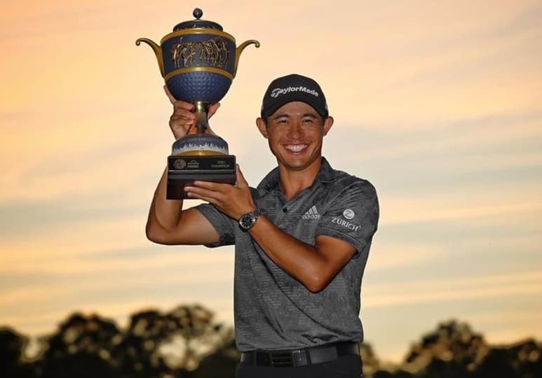Obtiene otro título más en el PGA Tour en su corta carrera. (INSTAGRAM / @collin_morikawa)