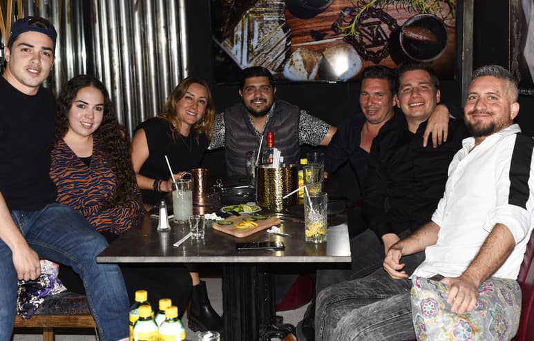 Endora, Janeth, Luis, Ramiro, Juan y Fernando. (EL SIGLO DE TORREÓN / Jesús Galindo López)