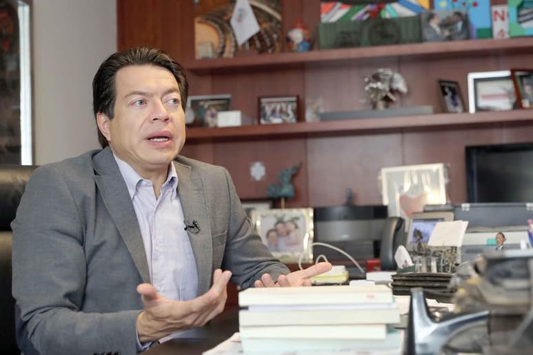 El dirigente nacional de Morena, Mario Delgado, hizo un llamado a los gobernadores de oposición para que se sumen al acuerdo por la democracia propuesto por el presidente Andrés Manuel López Obrador. Se trata, dijo, de que no se utilice el dinero de los mexicanos con fines electorales. (ARCHIVO)