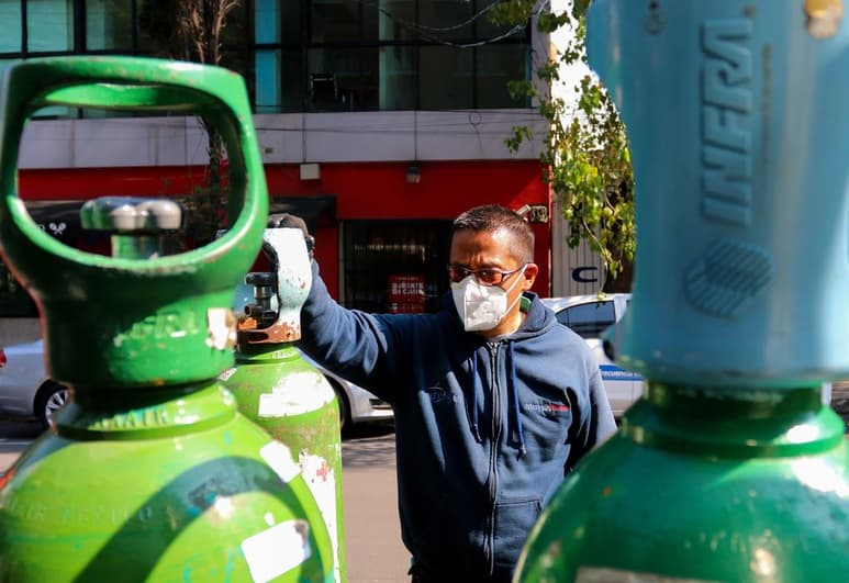 A raíz de la pandemia por COVID-19, la demanda de oxígeno aumentó a mil 400 toneladas diarias a nivel nacional.