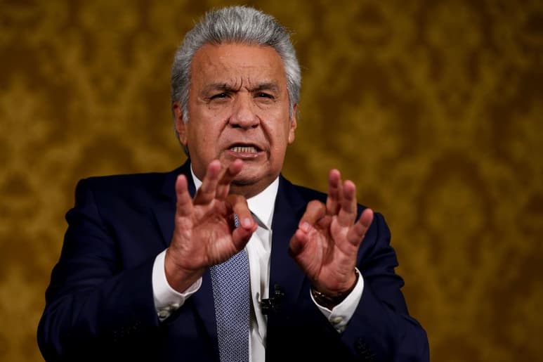 El movimiento Alianza País expulsó de sus filas al presidente ecuatoriano Lenín Moreno, en lugar de aceptar su desafiliación voluntaria, según un comunicado de la agrupación. (EFE)
