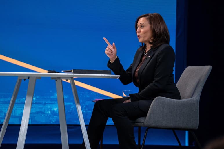 La vicepresidenta de Estados Unidos, Kamala Harris, habló por teléfono este jueves con el primer ministro de Israel, Benjamin Netanyahu, con el que coincidió en la oposición de sus Gobiernos a los 'intentos de la Corte Penal Internacional de ejercer su jurisdicción sobre personal israelí'. (EFE)
