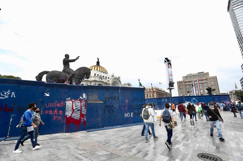 La protección anticipada busca no afectar las operaciones del primer cuadro de la ciudad.