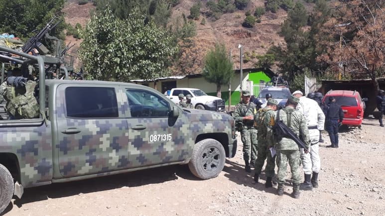 Corporaciones de seguridad fueron a poblados. (EL SIGLO DE TORREÓN)
