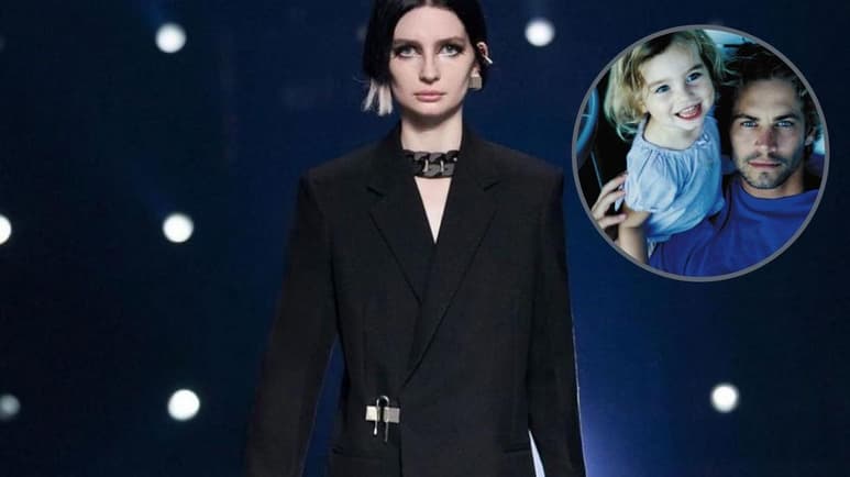 Meadow, hija del fallecido actor estadounidense Paul Walker, hizo su debut como modelo de la mano de la firma francesa Givenchy. (INSTAGRAM)