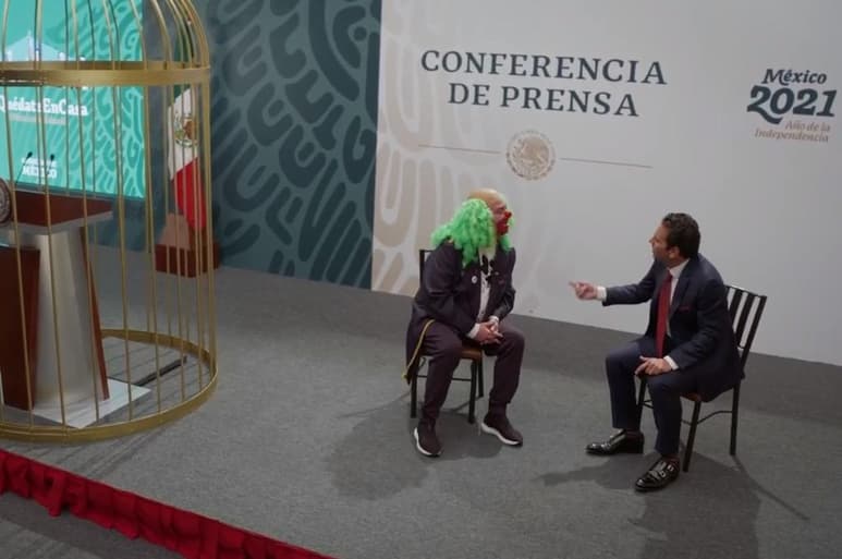 Este miércoles se estrenó el episodio número 22 de Latinus, en el cual 'Brozo' y Carlos Loret de Mola charlaron sobre el movimiento del Día Internacional de la Mujer en México y criticaron las decisiones del presidente Andrés Manuel López Obrador. (Especial)