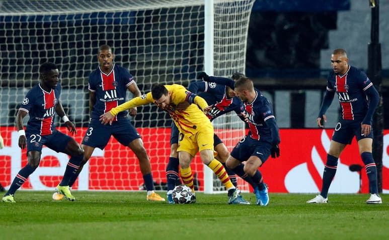 El Barcelona cayó eliminado en la Liga de Campeones tras empatar 1-1 ante el Paris Saint-Germain en el Parque de los Príncipes en la vuelta de los octavos de final. (EFE)
