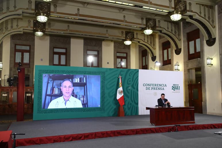 Fue captado presuntamente fuera de aislamiento.