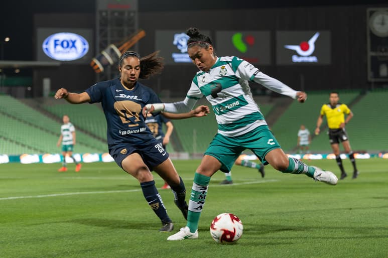 Las Guerreras regresan a la Comarca para recibir en el Territorio Santos Modelo a las Pumas de la UNAM. (ERICK SOTOMAYOR)
