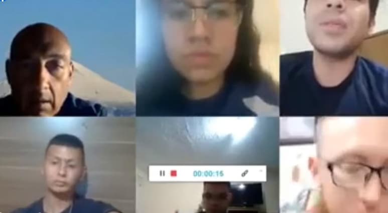 Presuntamente las estudiantes habrían faltado a sus actividades escolares en línea por seguir la protesta contra la violencia de género que corresponde al paro del 9 de marzo, como ocurrió el año pasado (ESPECIAL)