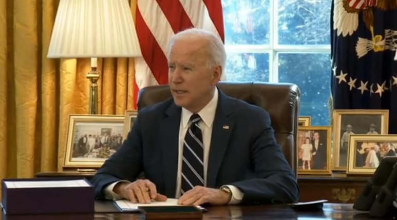 Este ambicioso paquete de rescate se convierte así en la primera gran victoria legislativa desde que Biden llegó a la Casa Blanca el 20 de enero pasado. (ESPECIAL)