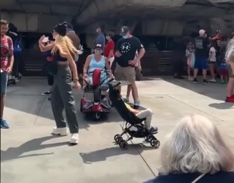 El video se volvió popular en Tik Tok (CAPTURA)