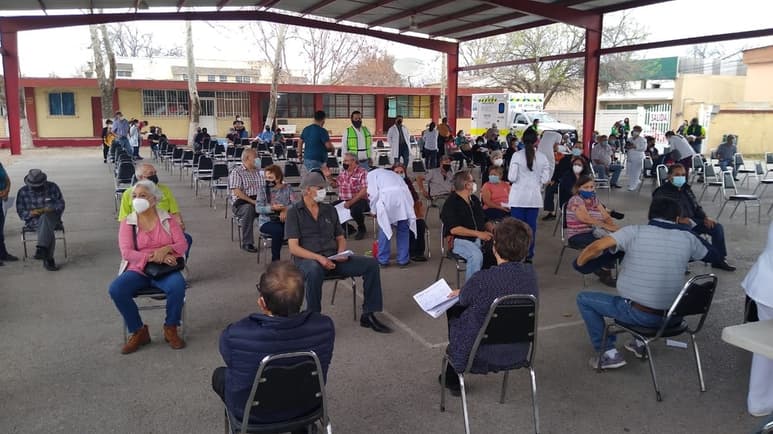 Se han realizado mil 958 aplicaciones de la primera dosis anti-COVID en la ciudad de Piedras Negras.